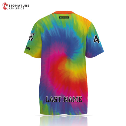 Bang City Lacrosse Men's Rainbow Short Sleeve Tech Tee Signature Lacrosse