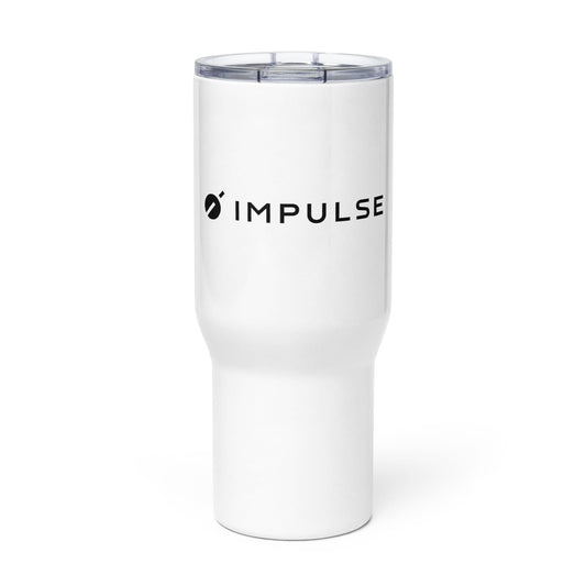 Base Invaders Travel Mug with a Handle Signature Lacrosse