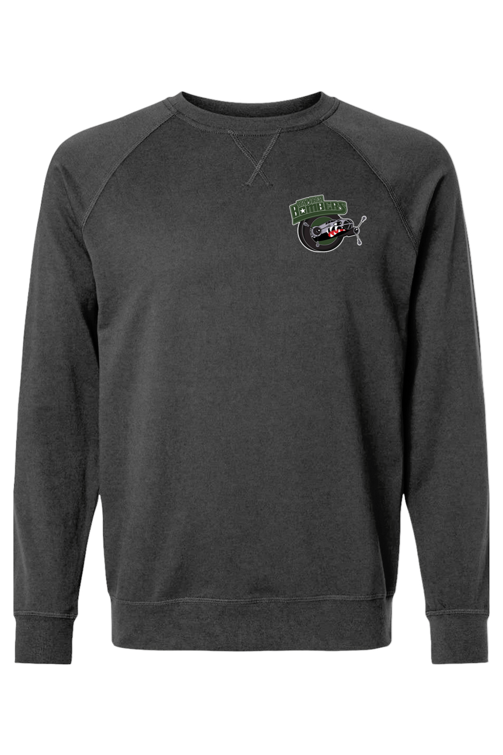 Bay Area Bombers Adult Heavyweight Raglan Long Sleeve Signature Lacrosse