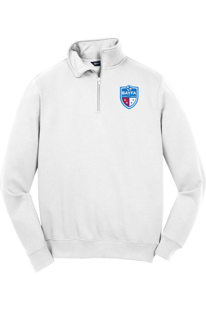 BAYFA Adult Embroidered Quarter-Zip Pullover Signature Lacrosse