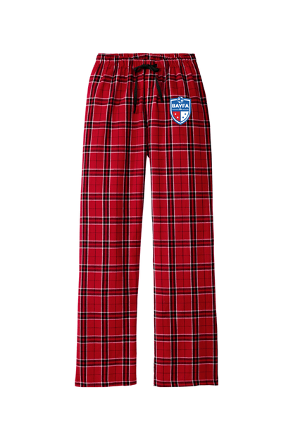 BAYFA Adult Women's Flannel Plaid Pants Signature Lacrosse