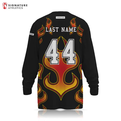 BAYFA Burn Goalie Men's Long Sleeve Tech Tee Signature Lacrosse