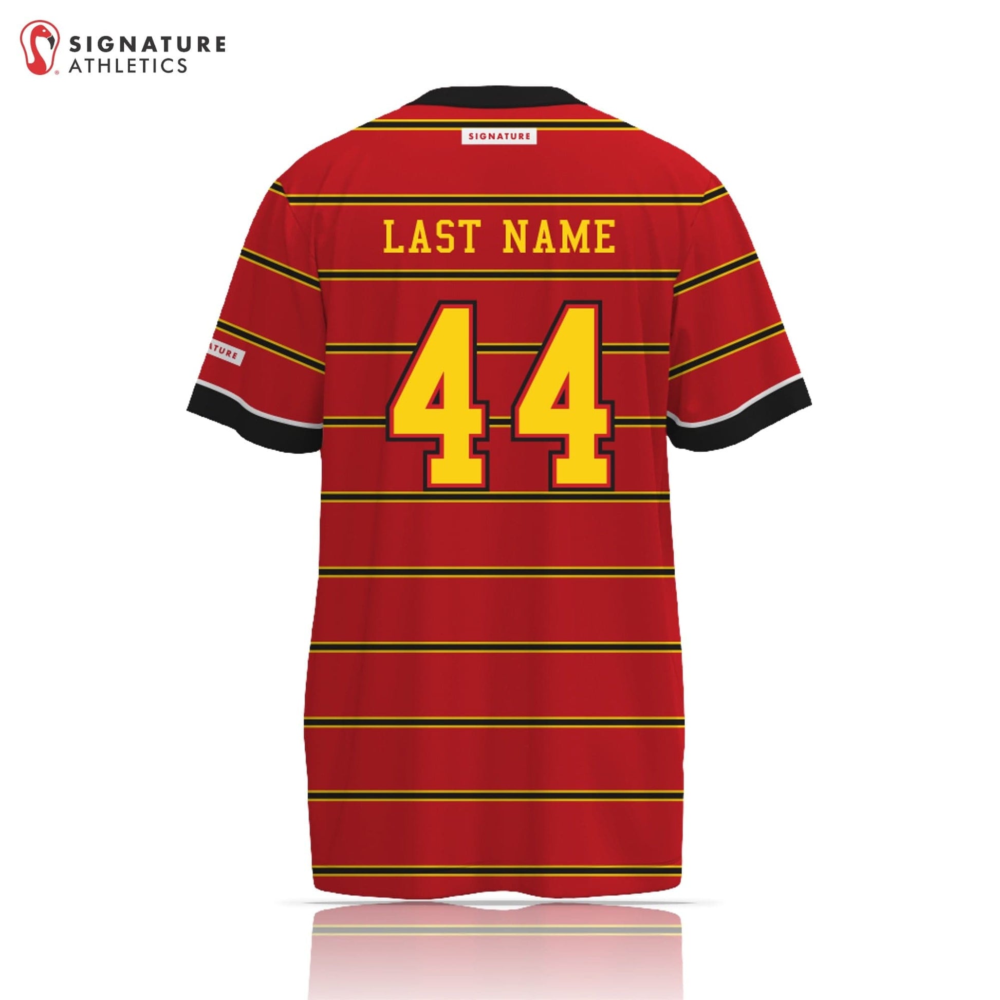 BAYFA Burn Men's Short Sleeve Tech Tee Signature Lacrosse