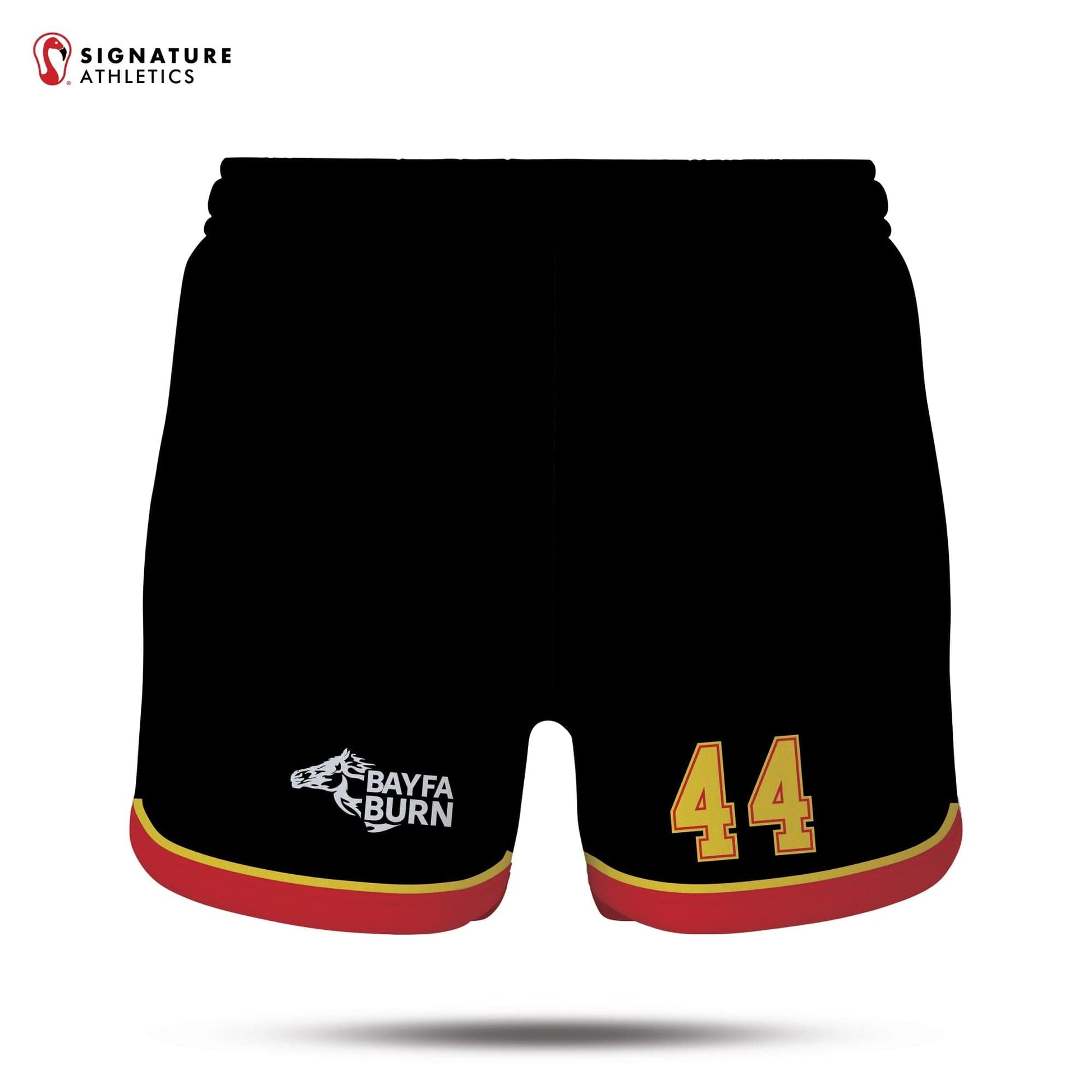BAYFA Burn Women's Game Shorts: BAYFA Burn Signature Lacrosse