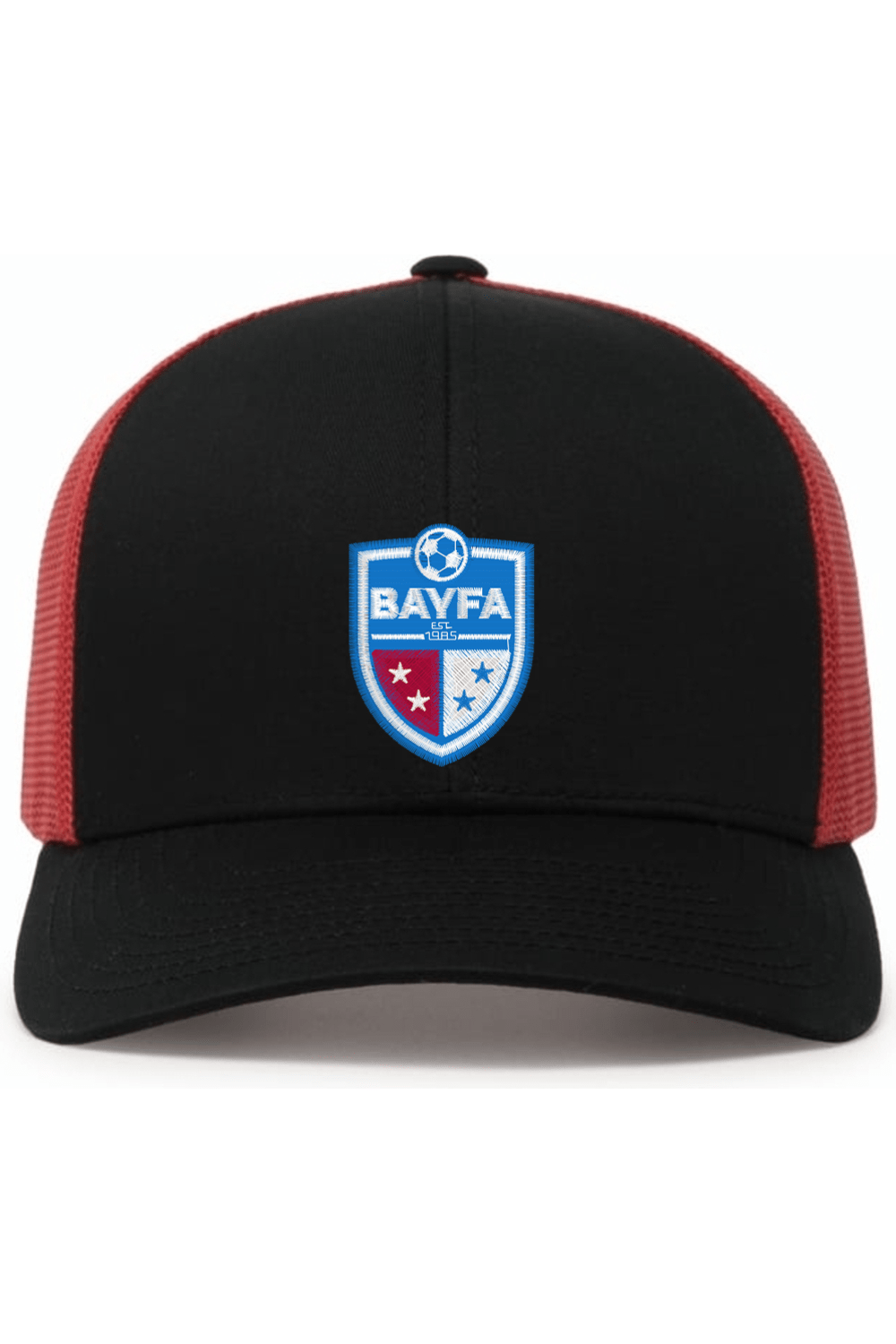 BAYFA Embroidered Trucker Hat Signature Lacrosse