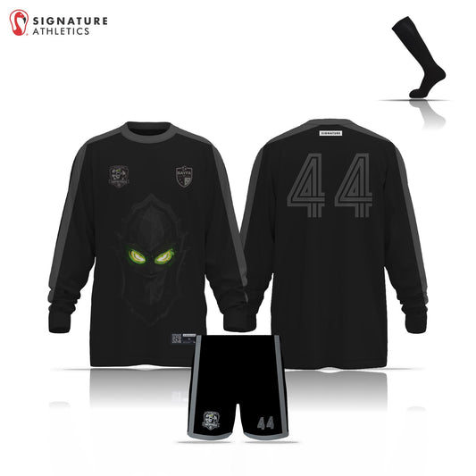 BAYFA Fighting Pickles Custom Black 3 Piece Player Package Signature Lacrosse