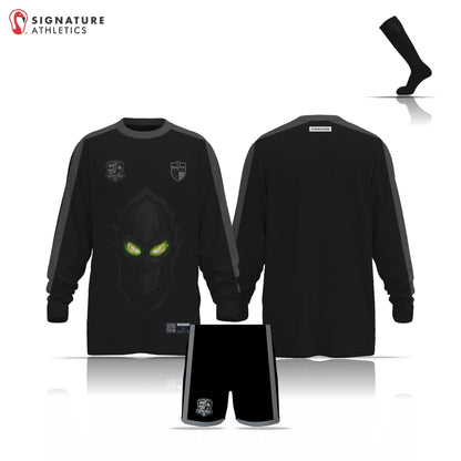 BAYFA Fighting Pickles Non Custom Black 3 Piece Player Package Signature Lacrosse