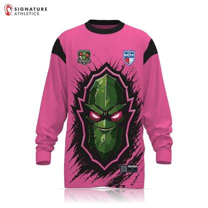 BAYFA Fighting Pickles Non Custom Pink 3 Piece Player Package Signature Lacrosse