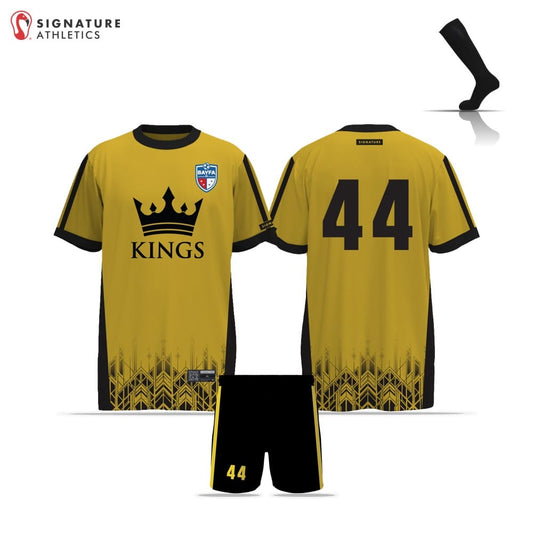 BAYFA Kings Men's 3 Piece Player Package: Kings Signature Lacrosse