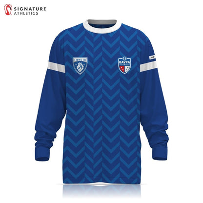 BAYFA Lions Duke Blue Men's Long Sleeve Tech Tee Signature Lacrosse