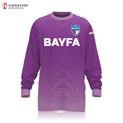 BAYFA Purple Goalie Jersey Signature Lacrosse