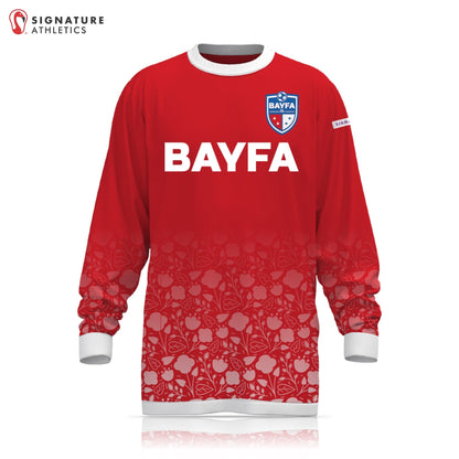 BAYFA Red Goalie Jersey Signature Lacrosse