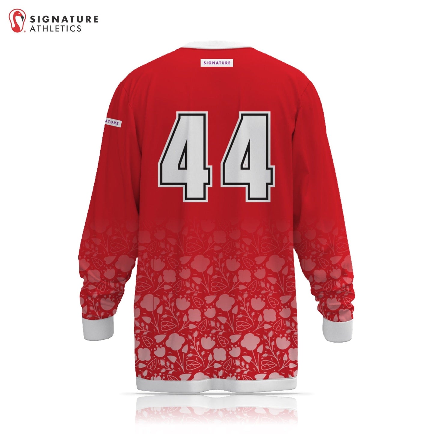 BAYFA Red Goalie Jersey Signature Lacrosse