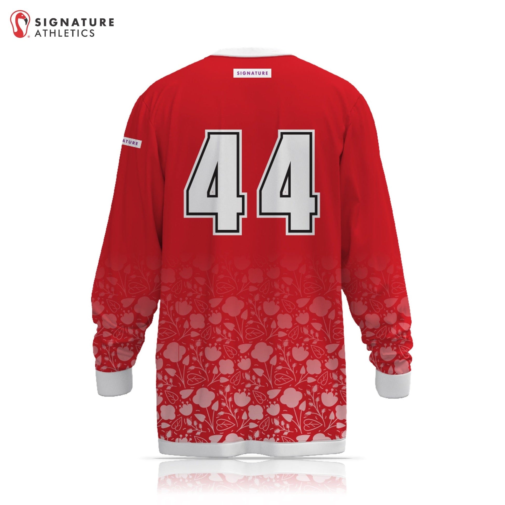 BAYFA Red Goalie Jersey Signature Lacrosse