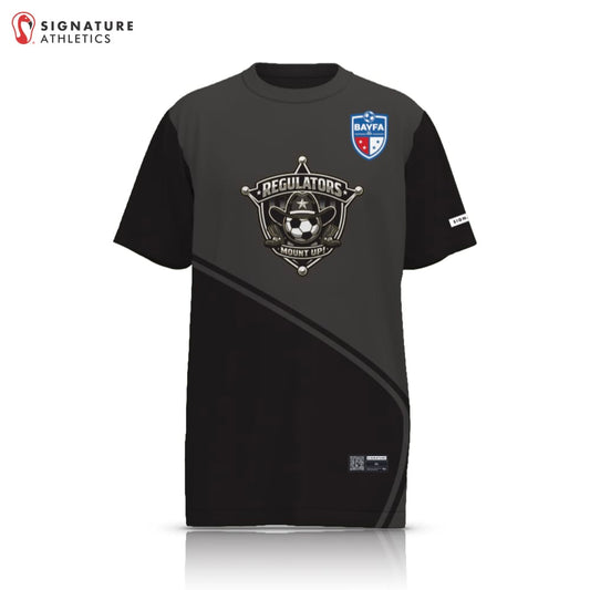 BAYFA Regulators Men's Short Sleeve Tech Tee: Regulators Signature Lacrosse