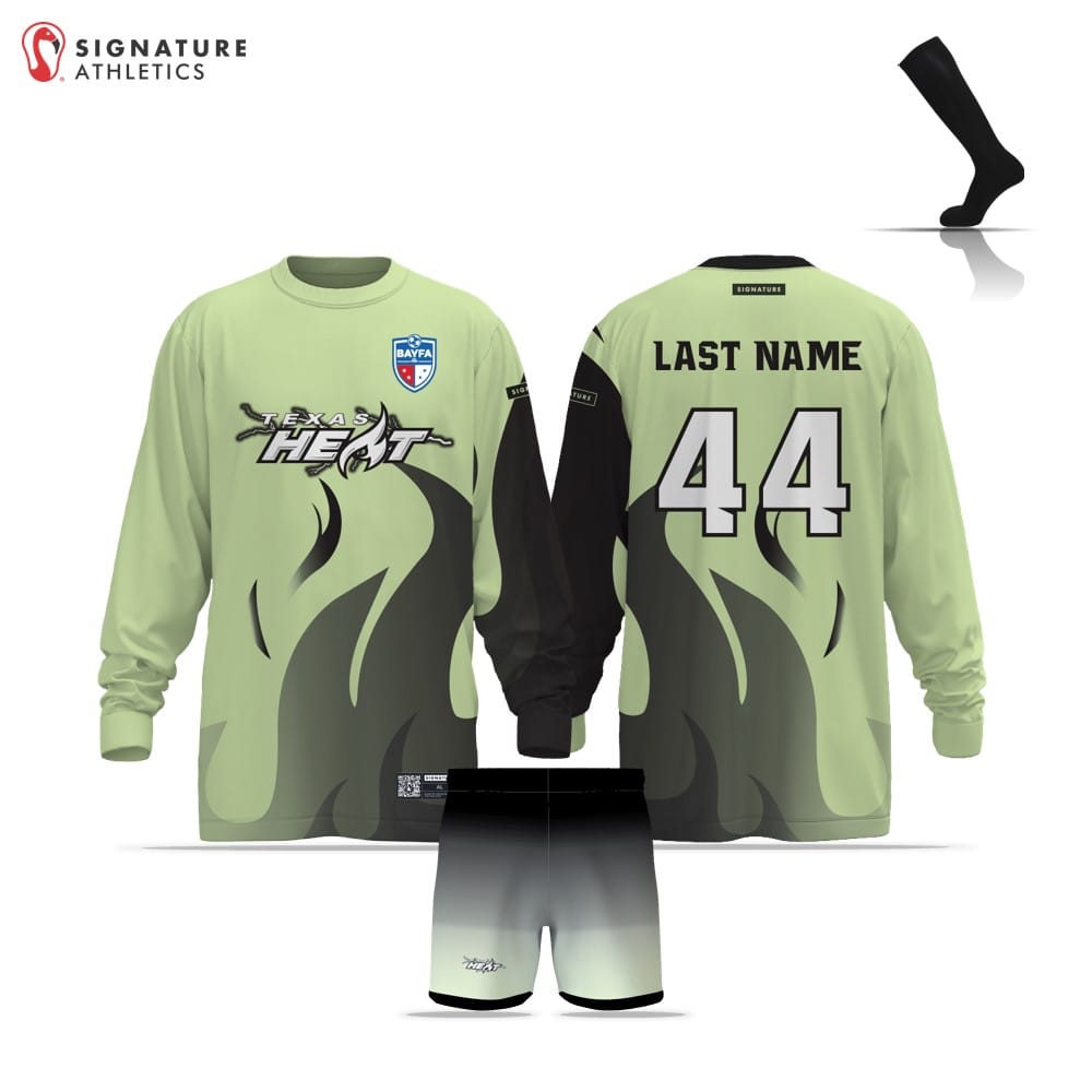 BAYFA Texas Heat Goalie Men's 3 Piece Player Package Signature Lacrosse