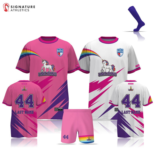 BAYFA Unicorns 20G U7 Women's 4 Piece Player Package Signature Lacrosse