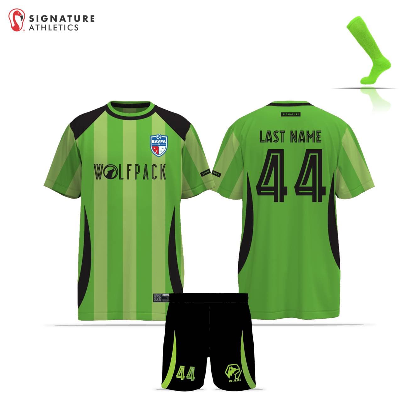 BAYFA Wolfpack Men's 3 Piece Player Package: Wolfpack Signature Lacrosse