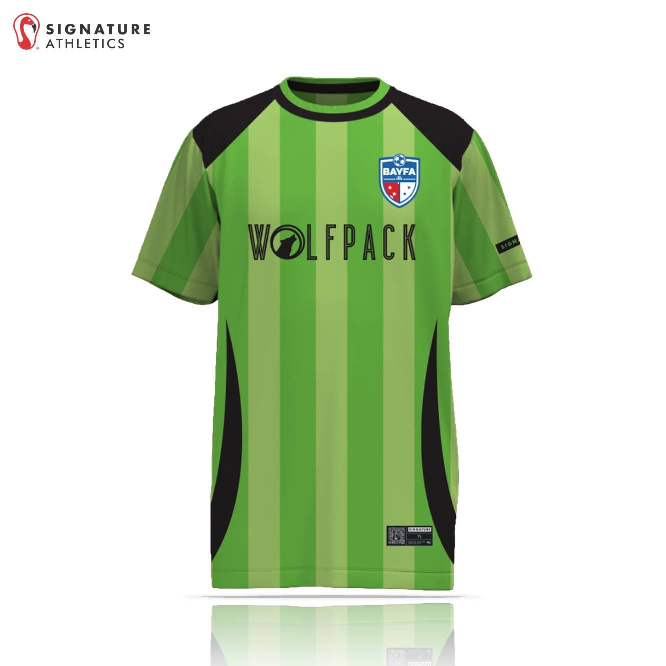 BAYFA Wolfpack Men's Short Sleeve Tech Tee Signature Lacrosse