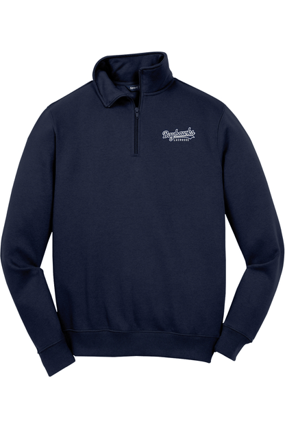 Bayhawks Lacrosse Adult Embroidered Quarter-Zip Pullover Signature Lacrosse