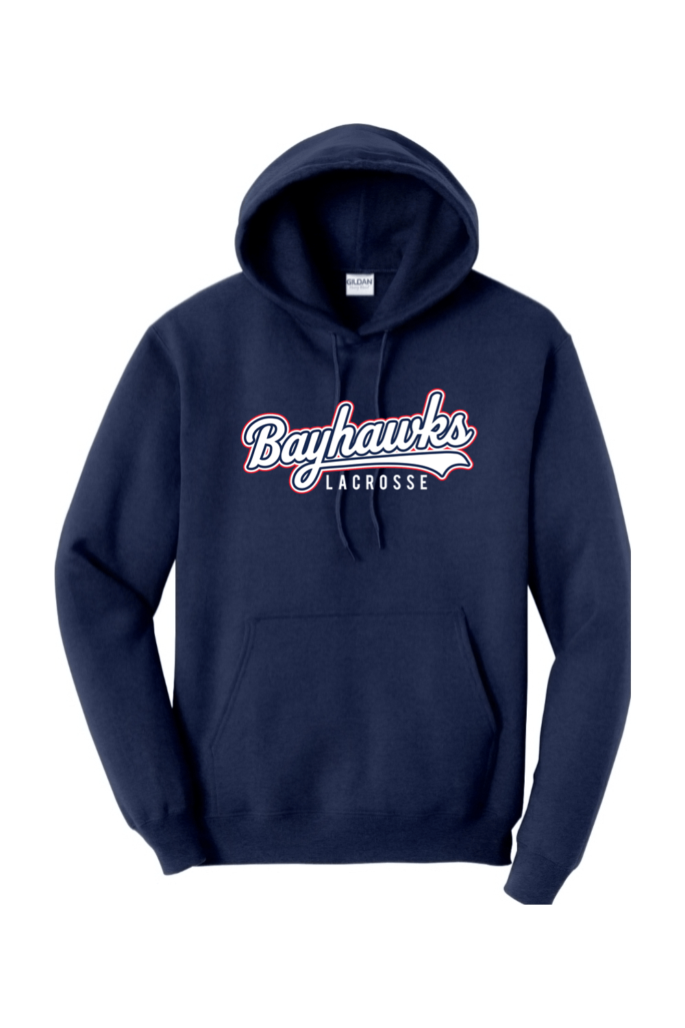 Bayhawks Lacrosse Adult Heavyweight Hoodie Signature Lacrosse