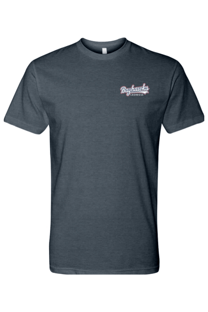 Bayhawks Lacrosse Adult Men's T-Shirt Signature Lacrosse