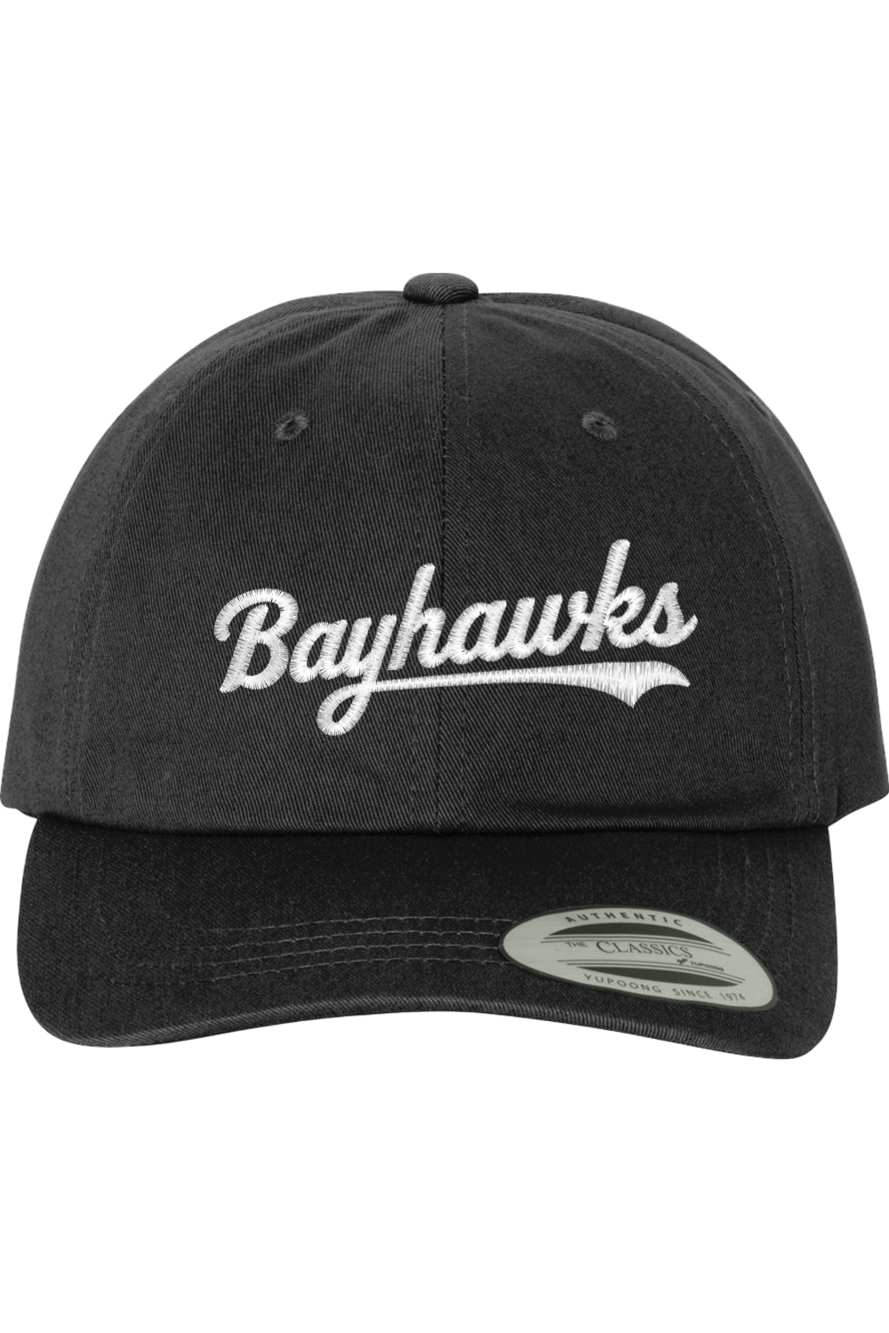 Bayhawks Lacrosse Embroidered Dad Hat Signature Lacrosse