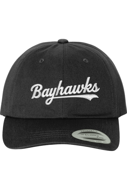 Bayhawks Lacrosse Embroidered Dad Hat Signature Lacrosse