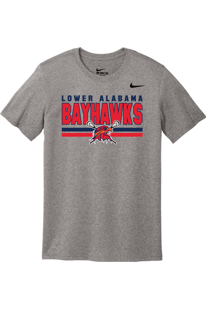 Bayhawks Lacrosse Nike Team rLegend Tee Signature Lacrosse