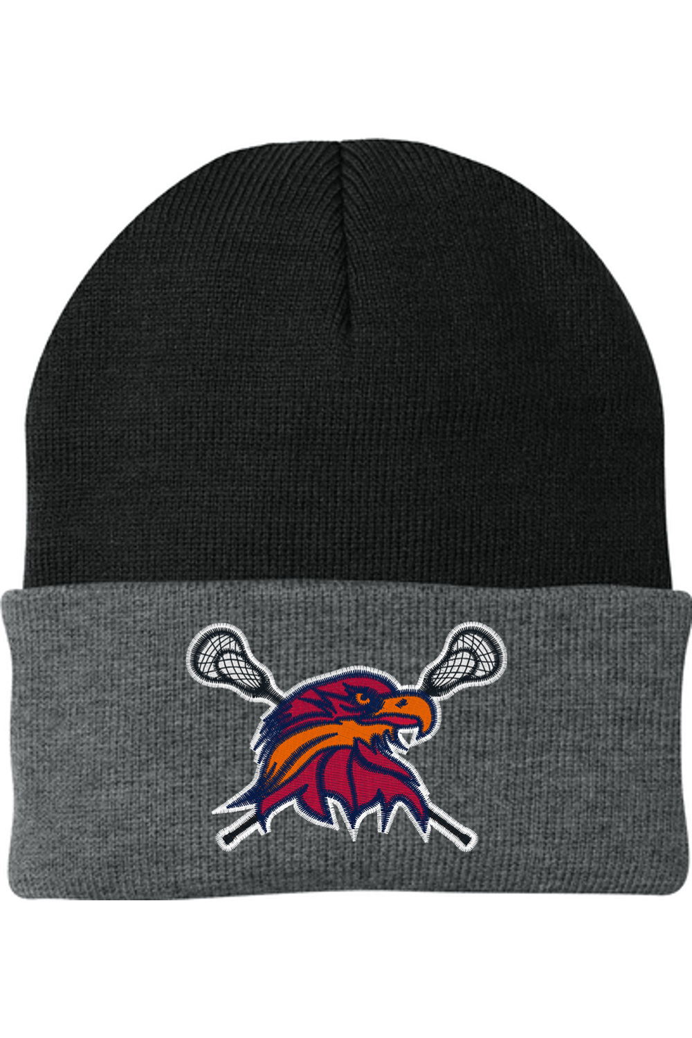 Bayhawks Lacrosse Port & Company Knit Cap Signature Lacrosse