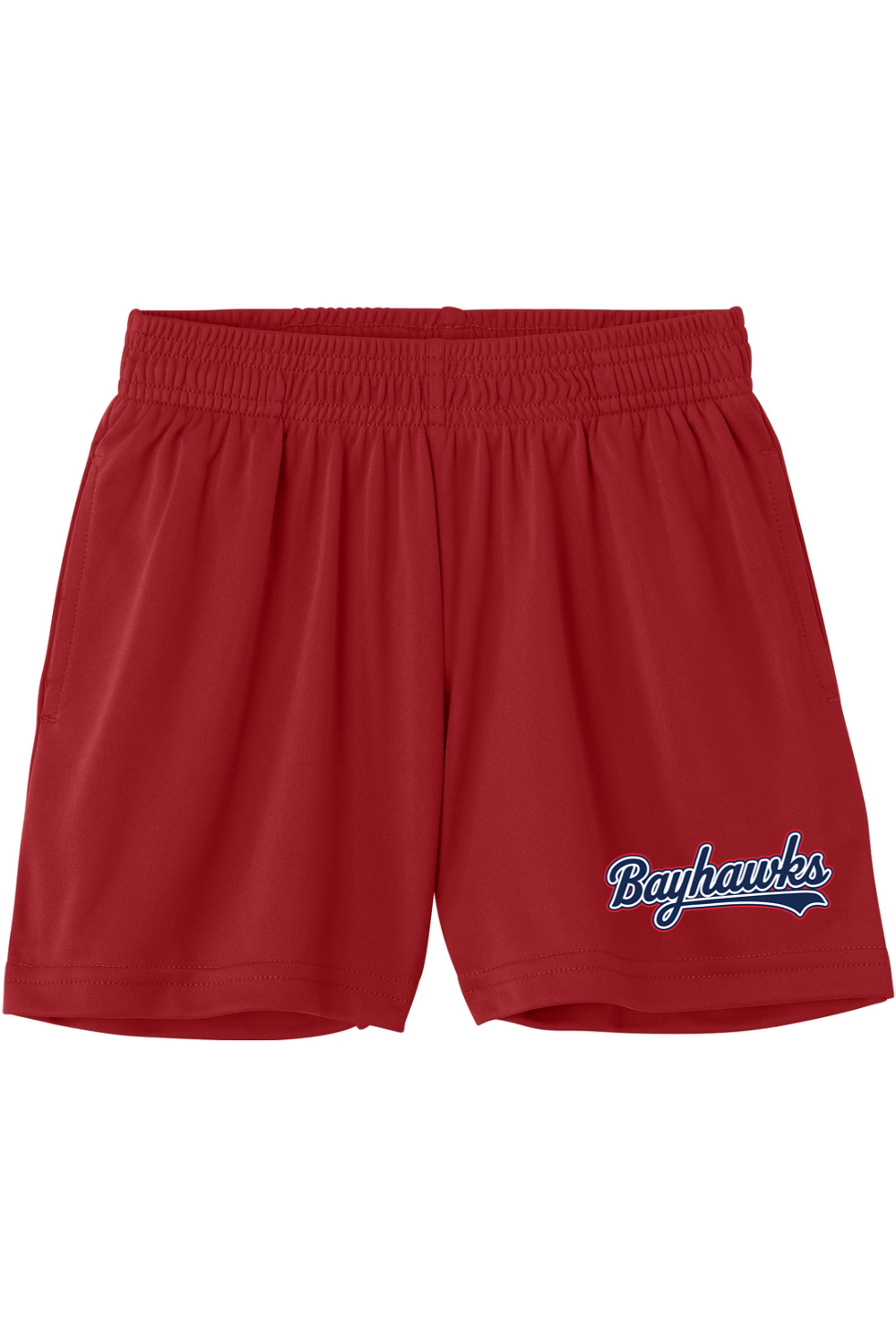Bayhawks Lacrosse Sport-Tek Youth PosiCharge Competitor 5" Pocketed Short Signature Lacrosse