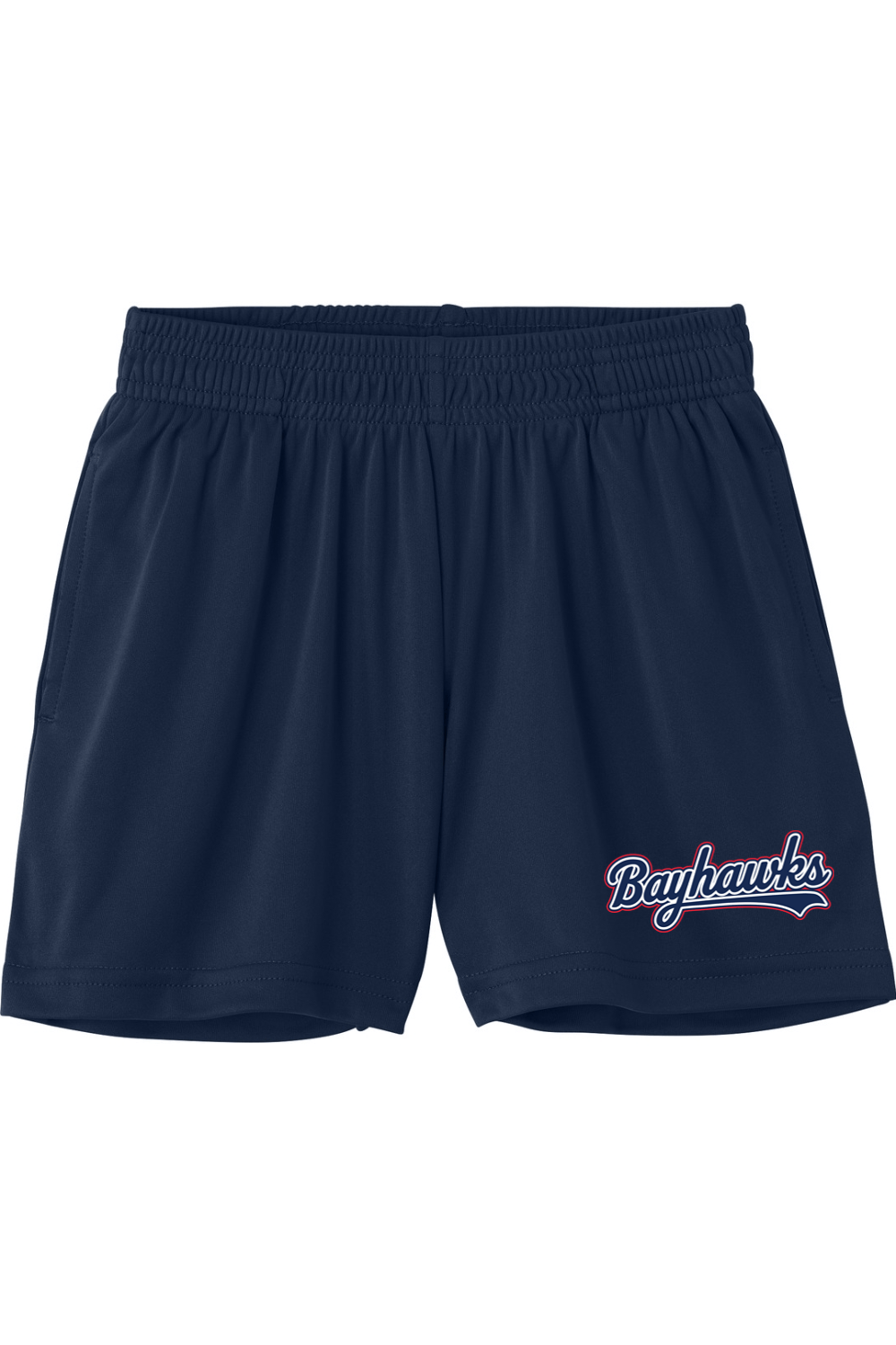 Bayhawks Lacrosse Sport-Tek Youth PosiCharge Competitor 5" Pocketed Short Signature Lacrosse