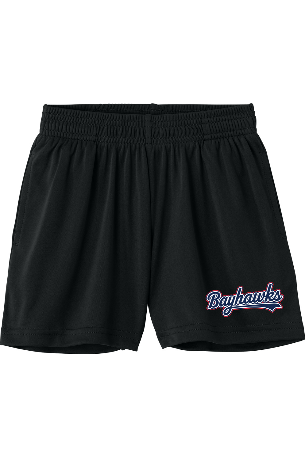 Bayhawks Lacrosse Sport-Tek Youth PosiCharge Competitor 5" Pocketed Short Signature Lacrosse