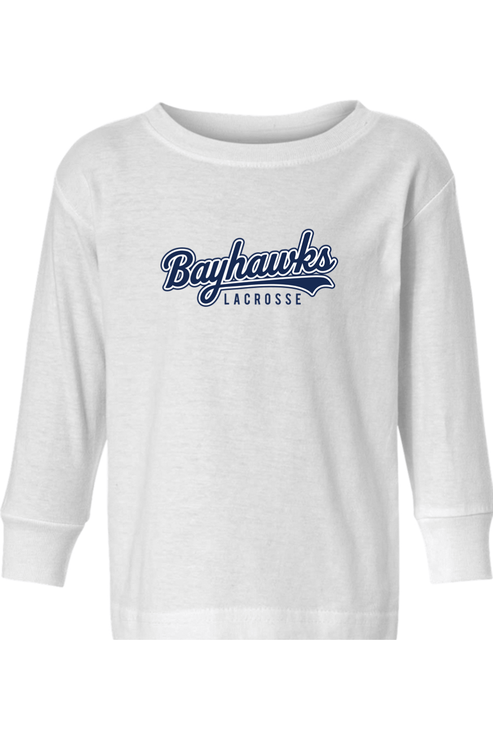Bayhawks Lacrosse Toddler Long Sleeve T-Shirt Signature Lacrosse