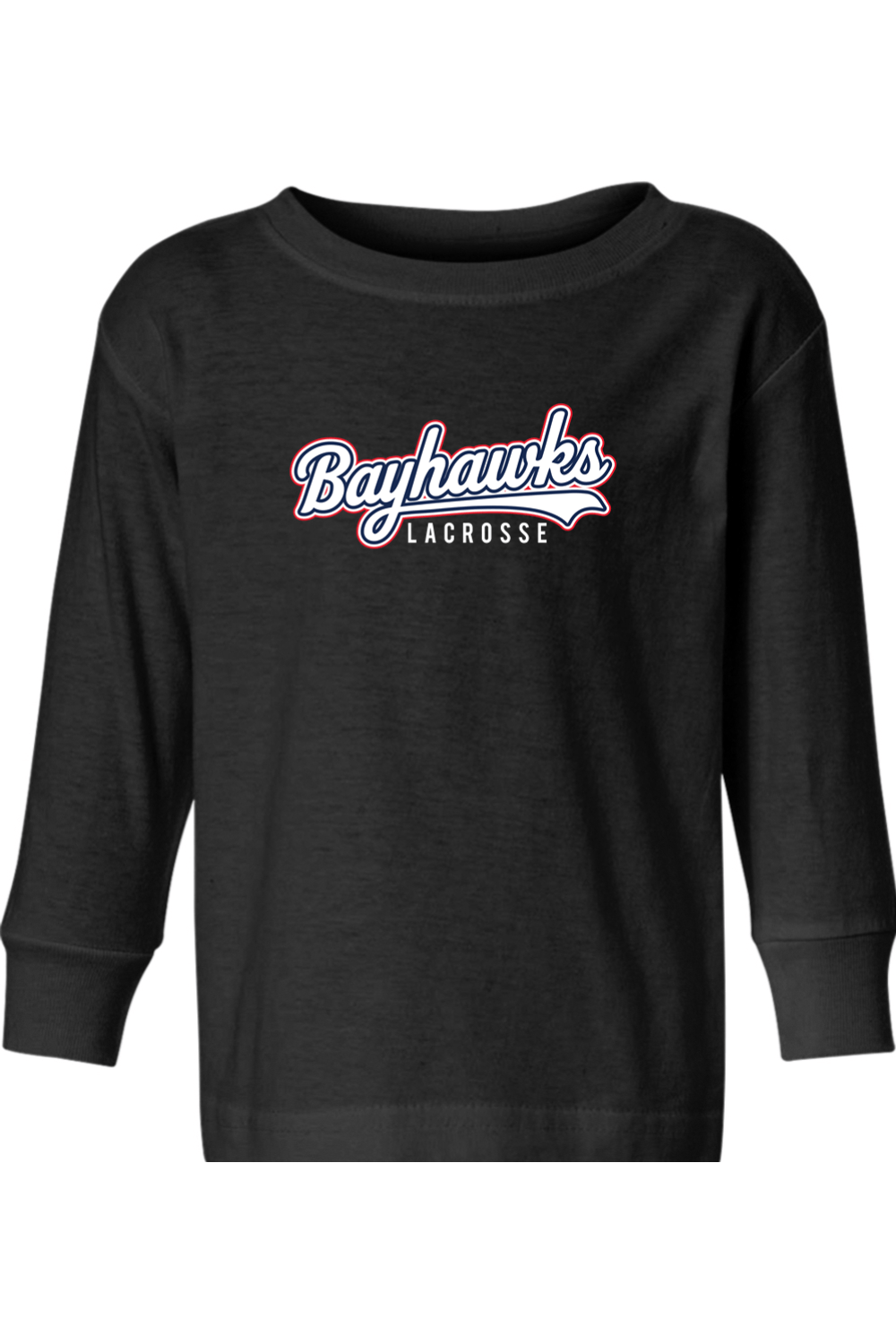 Bayhawks Lacrosse Toddler Long Sleeve T-Shirt Signature Lacrosse