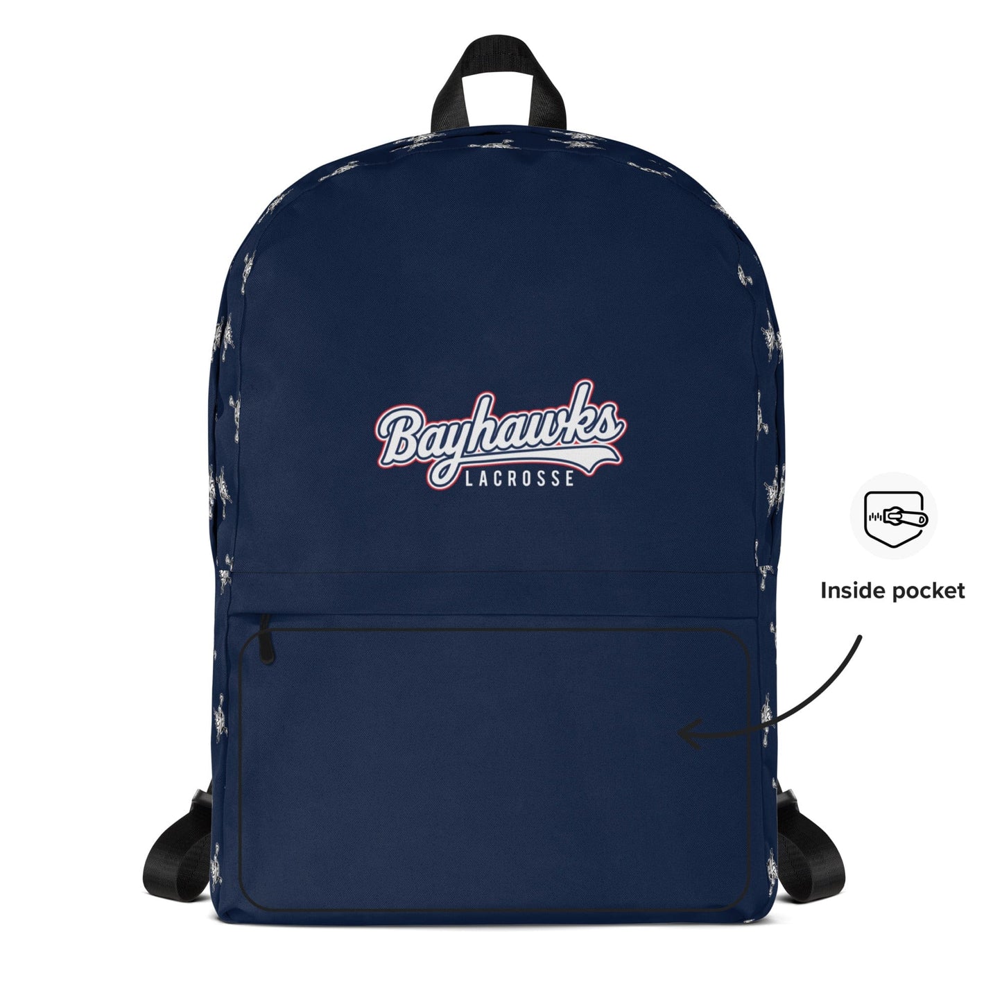 Bayhawks Lacrosse Travel Backpack Signature Lacrosse