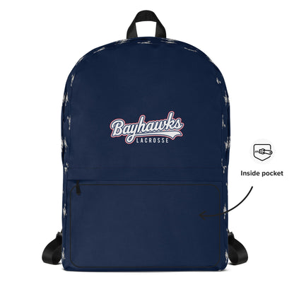 Bayhawks Lacrosse Travel Backpack Signature Lacrosse
