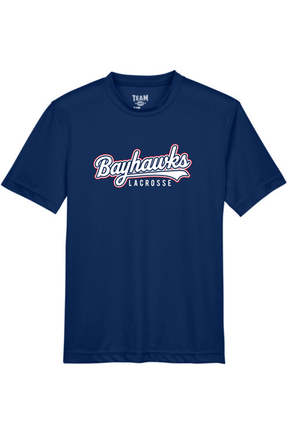 Bayhawks Lacrosse Youth Athletic T-Shirt Signature Lacrosse