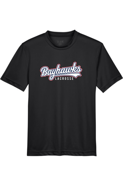 Bayhawks Lacrosse Youth Athletic T-Shirt Signature Lacrosse