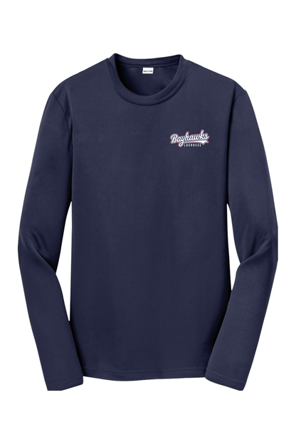 Bayhawks Lacrosse Youth Long Sleeve T-Shirt Signature Lacrosse