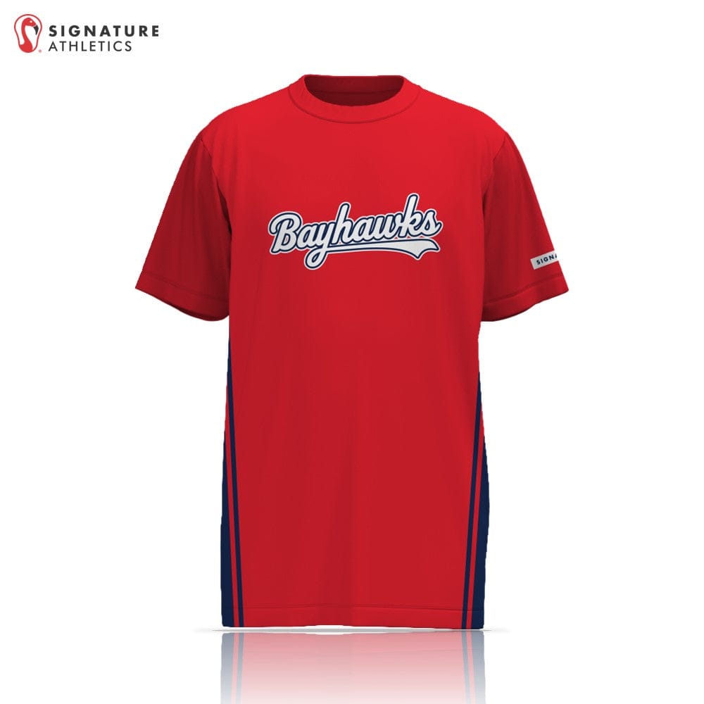 Bayhawks LC Men's Player Short Sleeve Tech Tee Signature Lacrosse