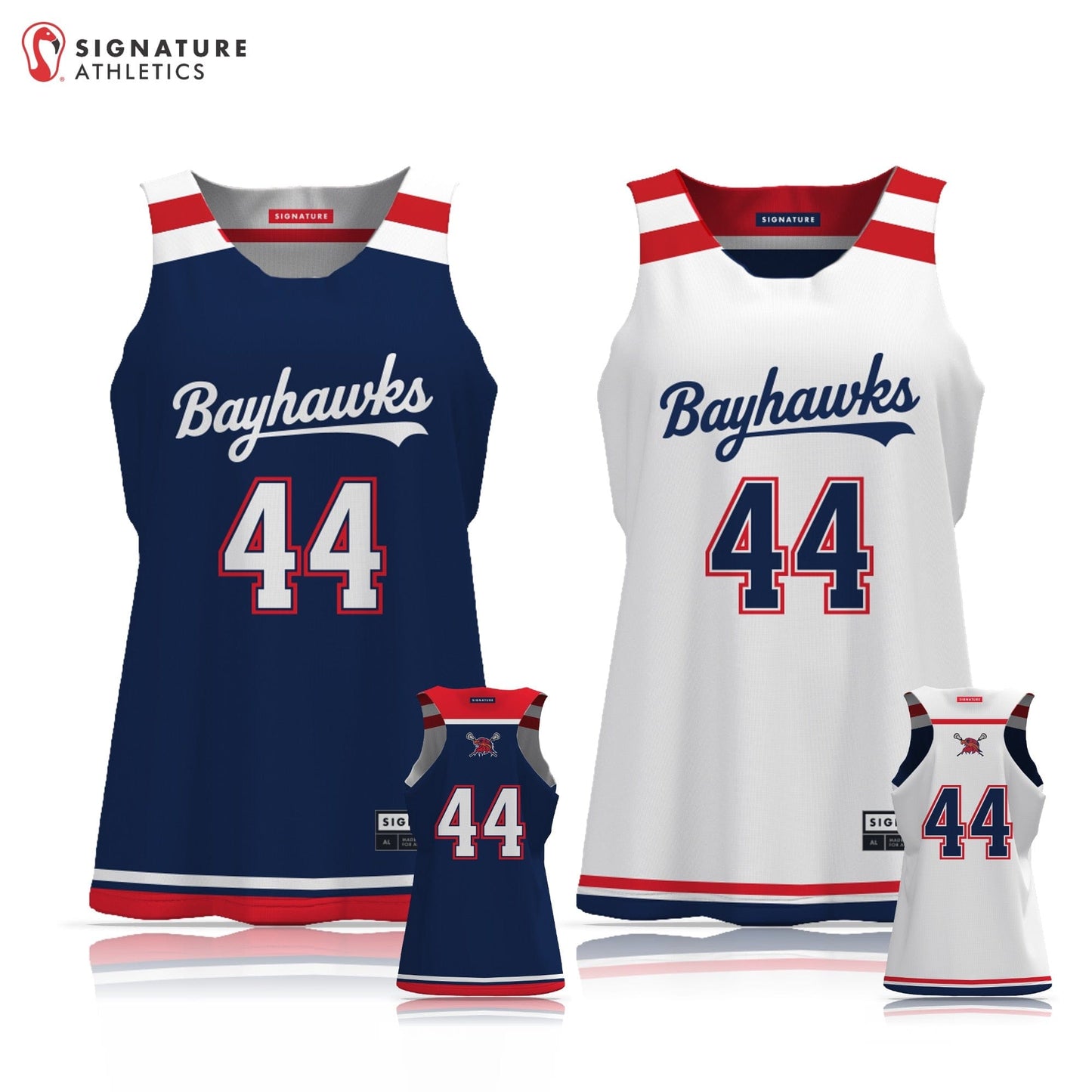 Bayhawks LC Women's Reversible Pinnie Signature Lacrosse