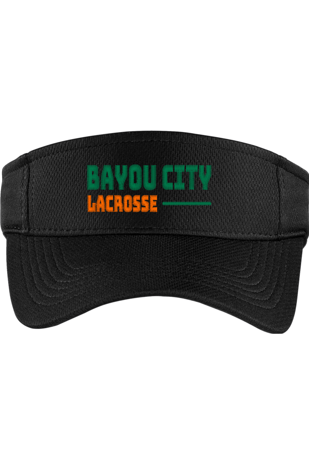 Bayou City Lacrosse Embroidered Visor Signature Lacrosse