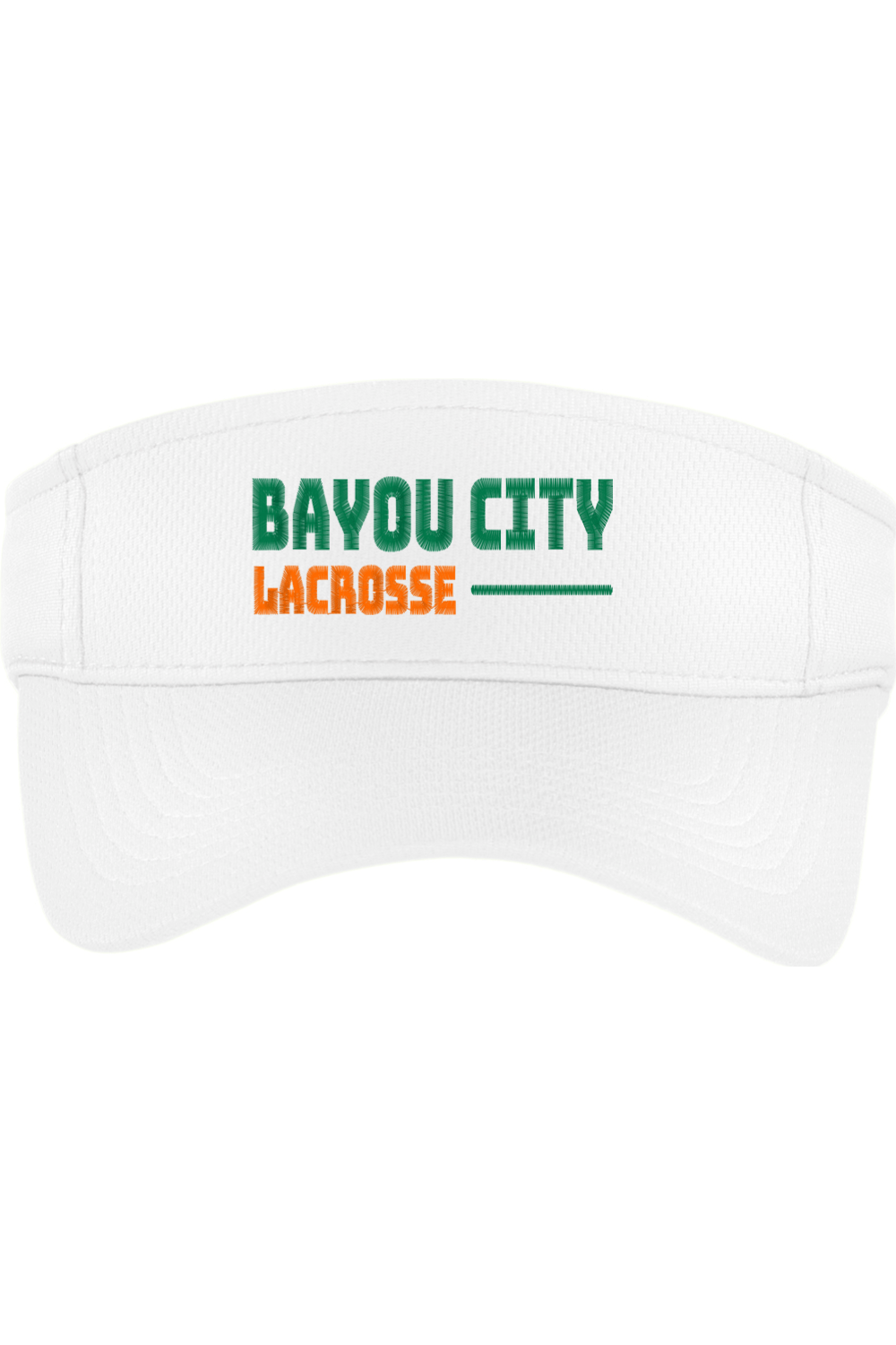 Bayou City Lacrosse Embroidered Visor Signature Lacrosse