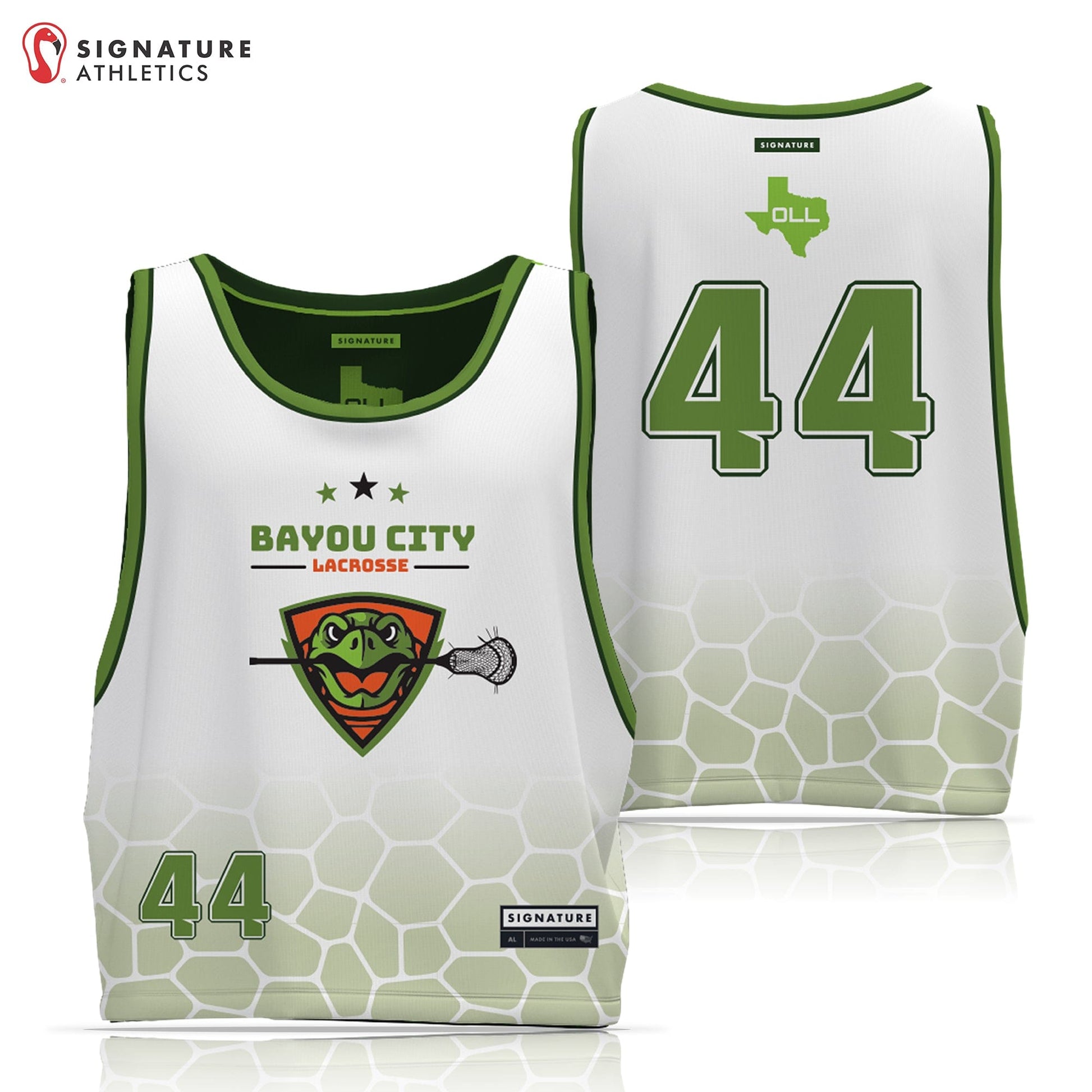 Bayou City Lacrosse Men's 3 Piece Player Package Signature Lacrosse