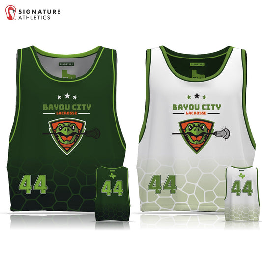 Bayou City Lacrosse Men's Reversible Game Pinnie Signature Lacrosse