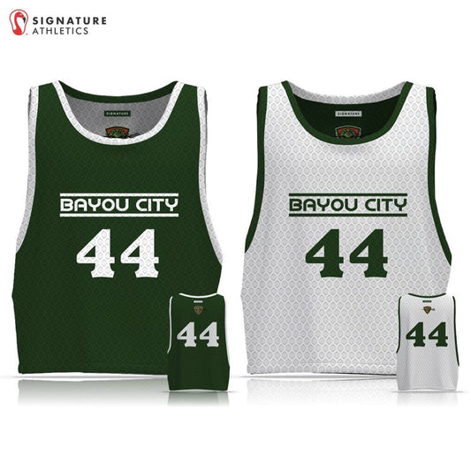 Bayou City Lacrosse Men's Reversible Practice PInnie: Bayou City Lacrosse Signature Lacrosse