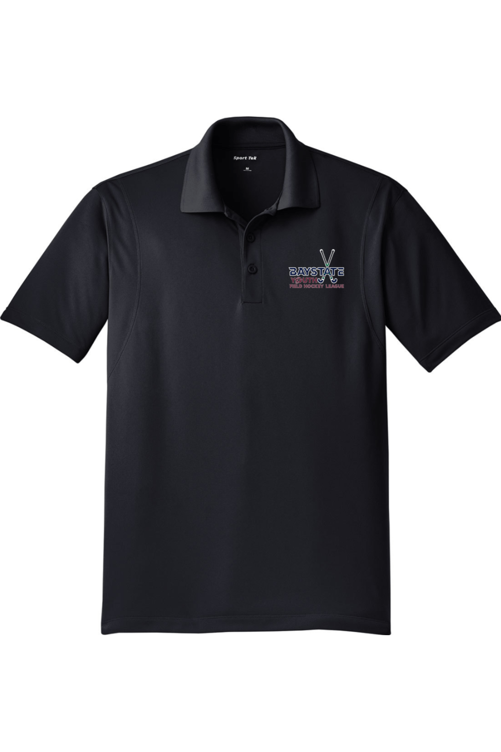 Baystate Youth FH Adult Embroidered Athletic Polo Signature Lacrosse