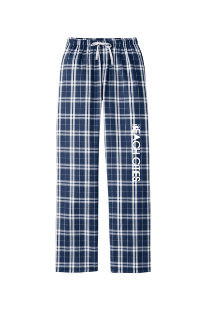 Beach Cities Volleyball Adult Women's Flannel Plaid Pants Signature Lacrosse