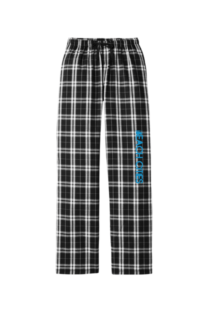 Beach Cities Volleyball Adult Women's Flannel Plaid Pants Signature Lacrosse